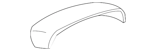 Housing L Dr Mirror - Driver's Side (LH) - Mazda (C243-69-1A7-04)