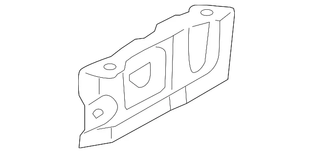 Fender Mtg Bkt - Driver's Side (LH) - Mazda (C513-54-1E0)