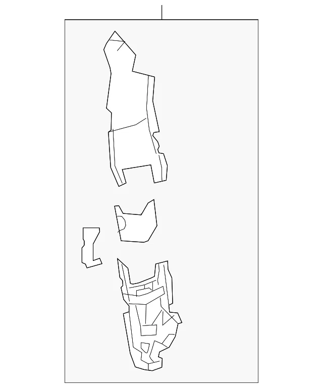 Pillar Reinforced - Driver's Side (LH) - Mazda (C513-71-4H0A)