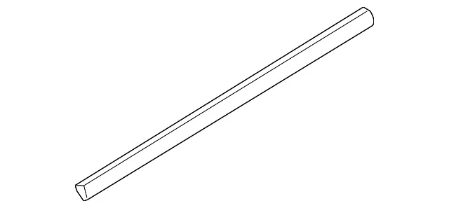 Body Side Molding - Driver's Side (LH) - Mazda (CC33-50-691D-74)