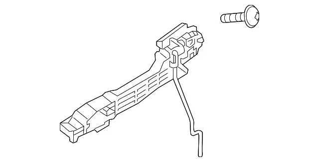 Handle Base - Passenger Side (RH) - Mazda (D10E-58-42XB)