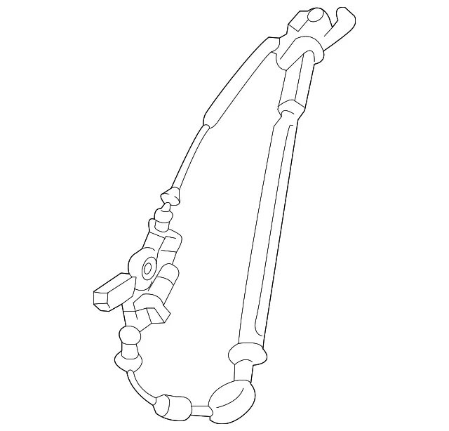 Window Regulator - Driver's Side (LH) - Mazda (D10E-73-590A)