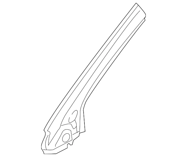 Windshield Pillar Reinforced - Driver's Side (LH) - Mazda (D651-71-242B)