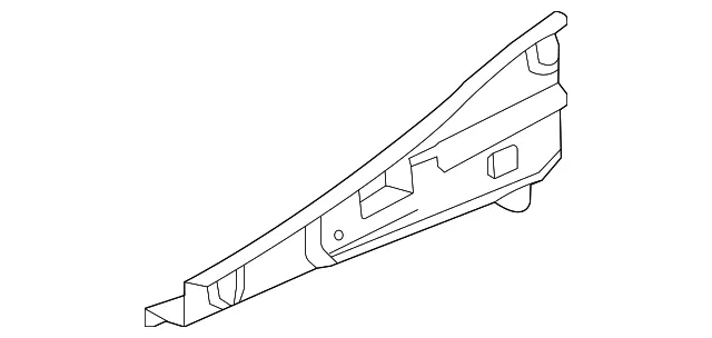 Reinforced.(Rear R) Apron Lower - Mazda (DGH9-53-271A)