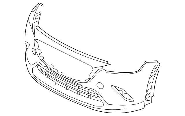 Bumper Cover - Mazda (DLSG-50-031-BB)