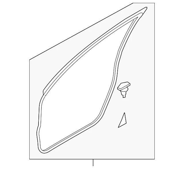 Door Weather-Strip - Mazda (DN4E-58-760A)