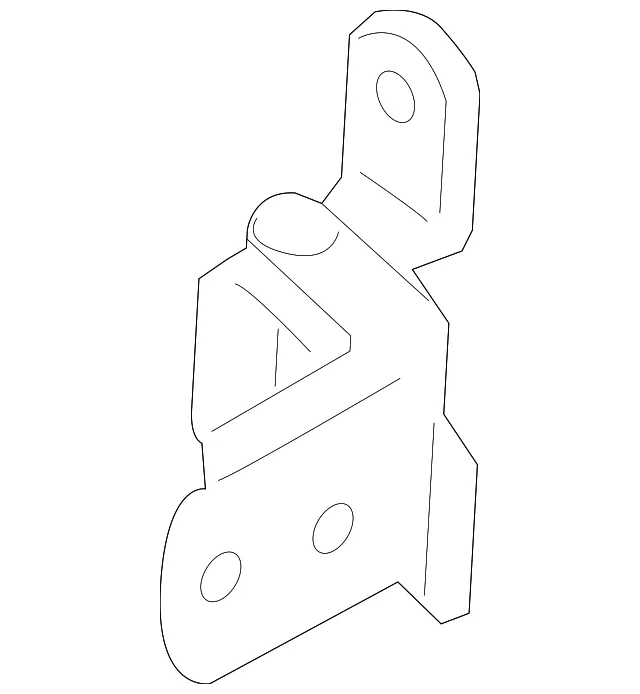 Hinge Left Door - Driver's Side (LH) - Mazda (E112-73-240C)