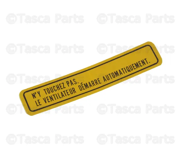Label Caut - MAZDA (E50815031)