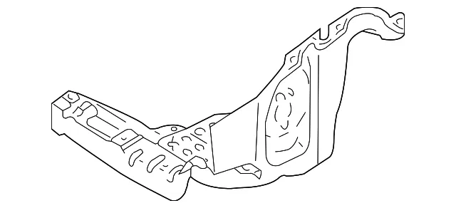 Splash Shield - Driver's Side (LH) - Mazda (EC01-56-341D)