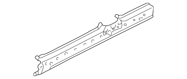 Inner Rocker - Passenger Side (RH) - Mazda (EC01-70-131A)