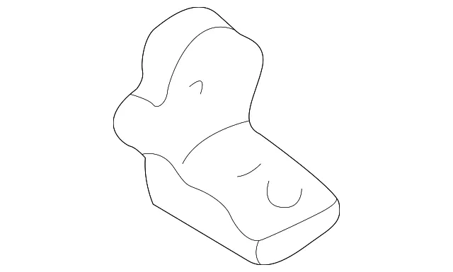 Bracket Pull Handle - MAZDA (EC0168425)