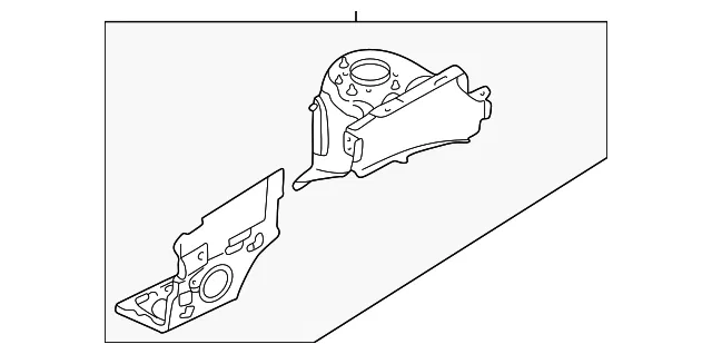 Apron L Frt - Driver's Side (LH) - Mazda (ECY1-54-31XB)