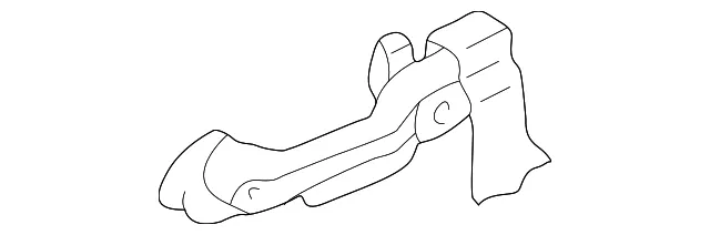 Handle Base - Passenger Side (RH) - Mazda (EF21-58-412A)