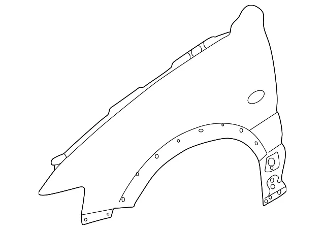 Fender - Passenger Side (RH) - Mazda (EF91-52-111)