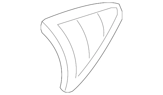 Grille L Demister - Driver's Side (LH) - Mazda (EG21-60-170B-02)