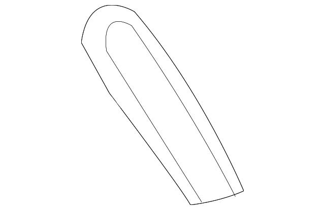 Cap Frt Door Trim - Passenger Side (RH) - Mazda (EG21-68-D62A-02)