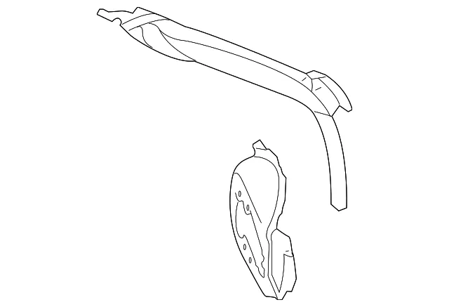 Outer Pillar - Driver's Side (LH) - Mazda (EG21-71-44XC)