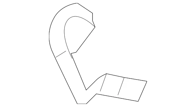 Hinge Cover - Driver's Side (LH) - Mazda (EG21-88-2H6-34)