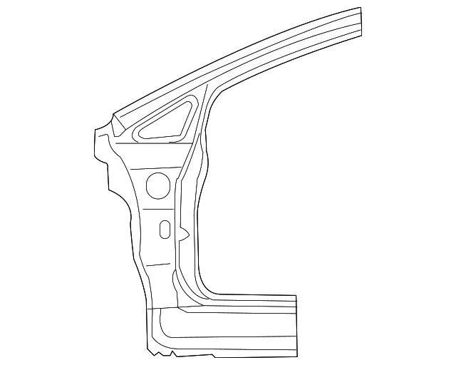 Hinge Pillar - Passenger Side (RH) - Mazda (EGY1-70-221D)