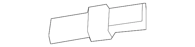Bumper Cover Plate - Passenger Side (RH) - Mazda (EH44-50-2A1)