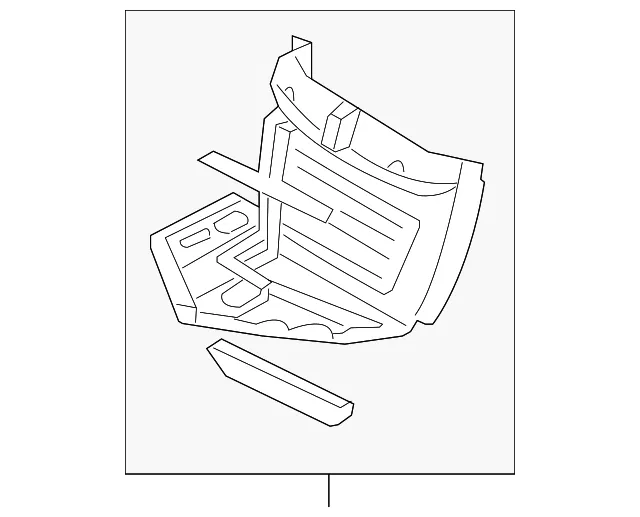 Splash Shield - Driver's Side (LH) - Mazda (F151-56-14YB)