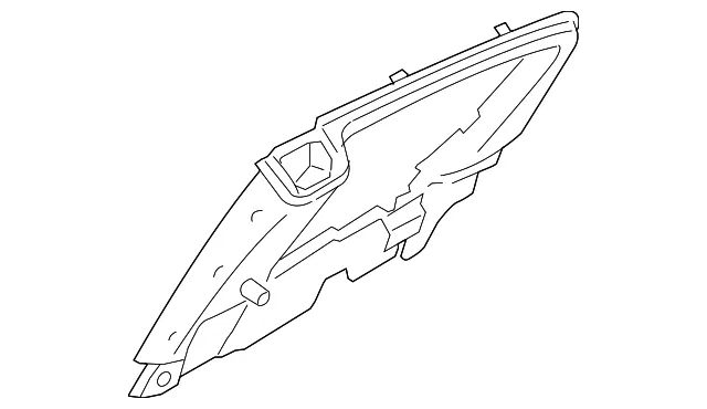 Trim L B Pillar Upper - Driver's Side (LH) - Mazda (F151-68-210H-02)