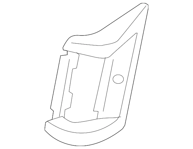 Handle Bezel - Passenger Side (RH) - Mazda (F151-72-303C-02)
