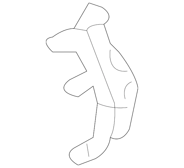 Bracket R Fender - MAZDA (F15170071D)