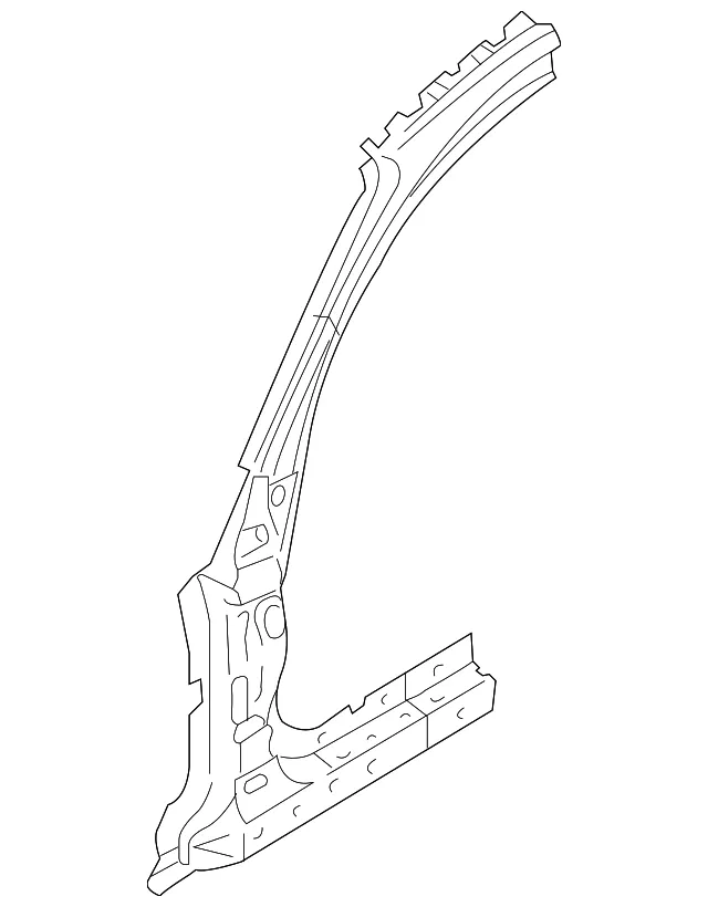 Reinf R Hinge - Passenger Side (RH) - Mazda (F1Y1-70-030C)