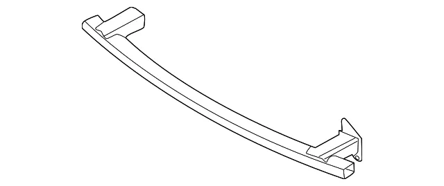 Front Bumper Reinforcement Assembly - Nissan (F2031-6LBMH)