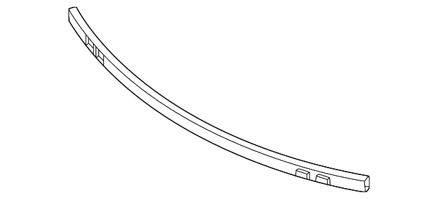 Front Bumper Reinforcement Assembly - Nissan (F2031-7LGMH)