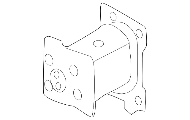 Bumper Impact Bar Bracket - Nissan (F2210-5EEMH)