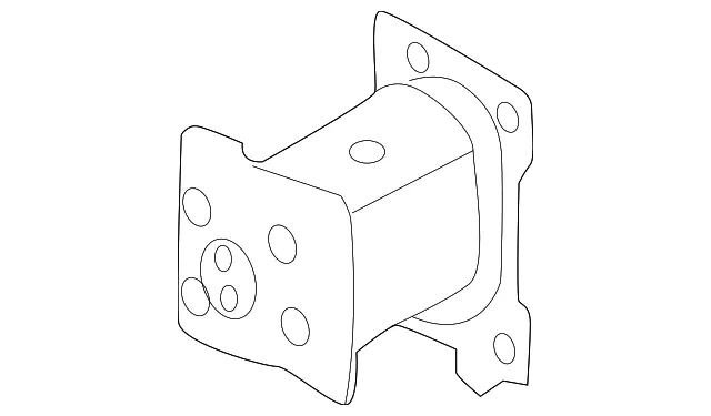 Bumper Impact Bar Bracket - Nissan (F2211-5EEMH)