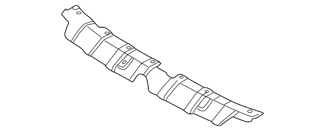 Front Bumper Retainer - Nissan (F2240-6LBMB)
