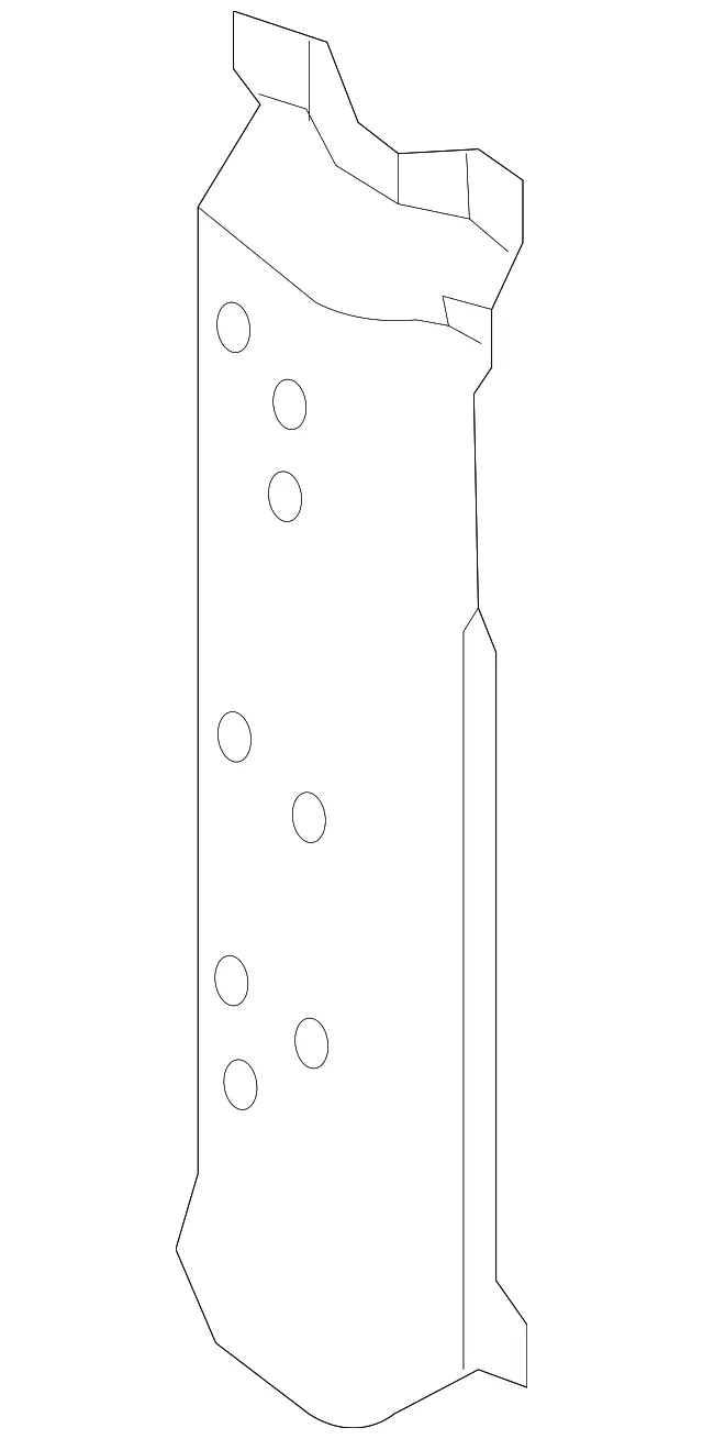 Hood Lock Stay - Nissan (F2550-1PAMB)