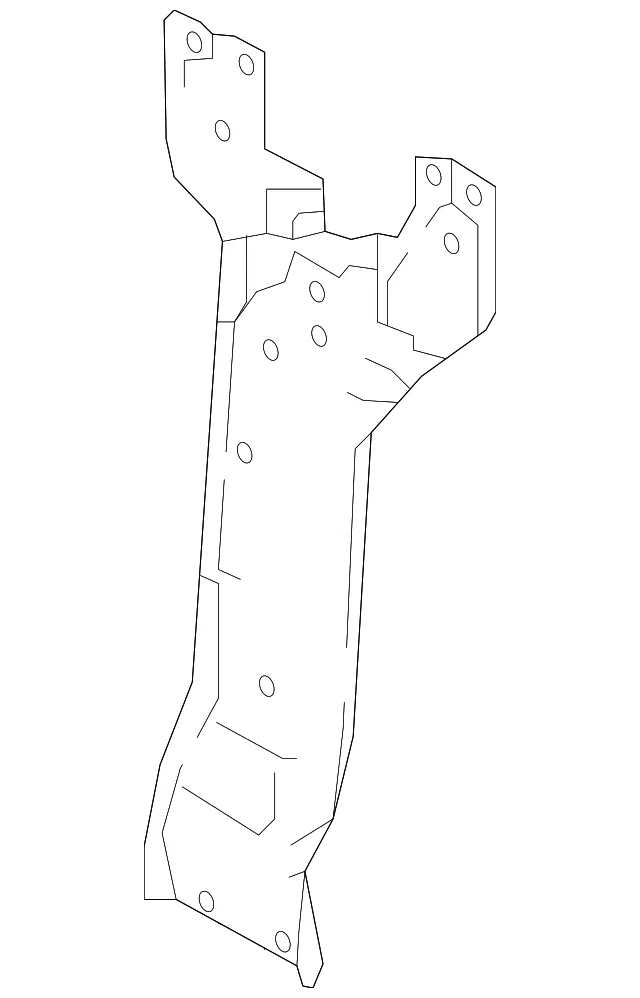 Hood Latch Support - Nissan (F2550-9FUMA)