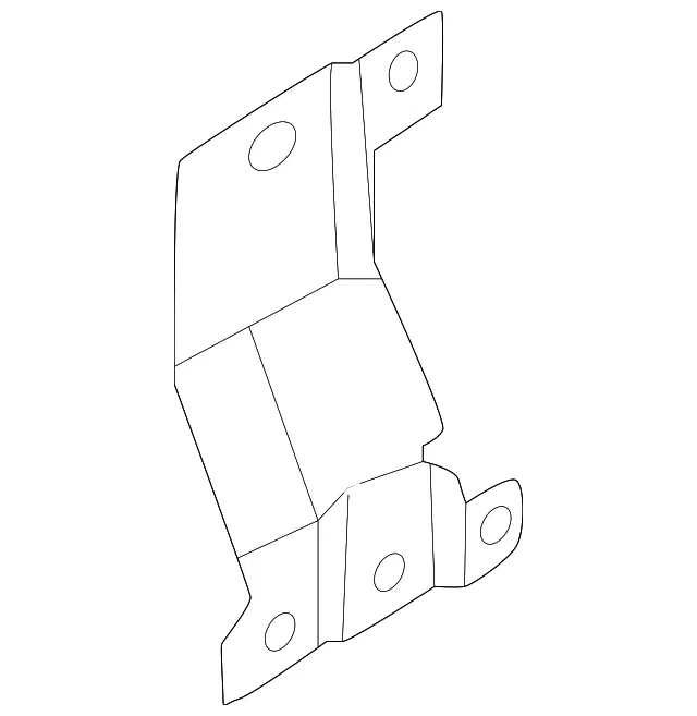 Front Fender Lower Bracket, Right - Nissan (F3160-7BAMA)