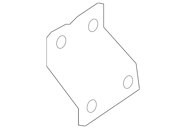 Fender Bracket - Driver's Side (LH) - Nissan (F3161-4RAMA)