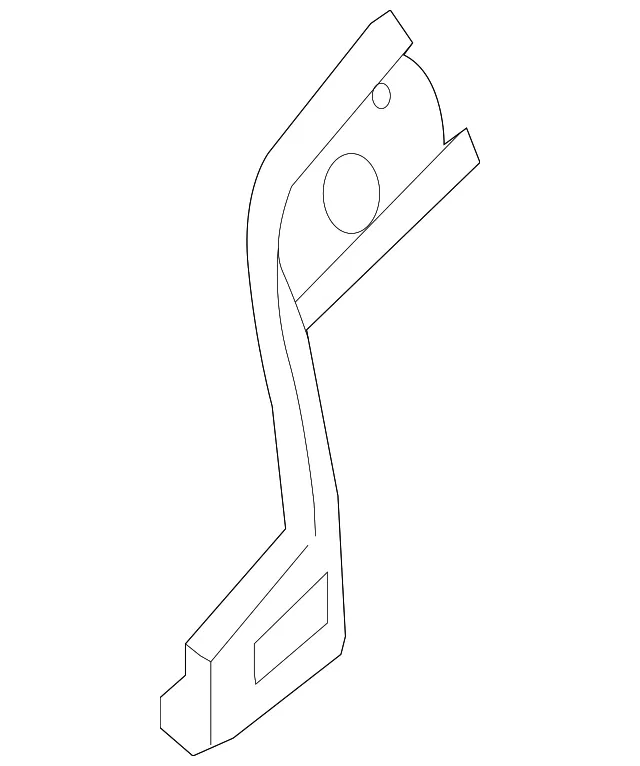 Fender Bracket - Driver's Side (LH) - Nissan (F3161-9KAMA)