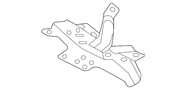 Front Fender Stay, Left - Nissan (F3181-6TAMB)