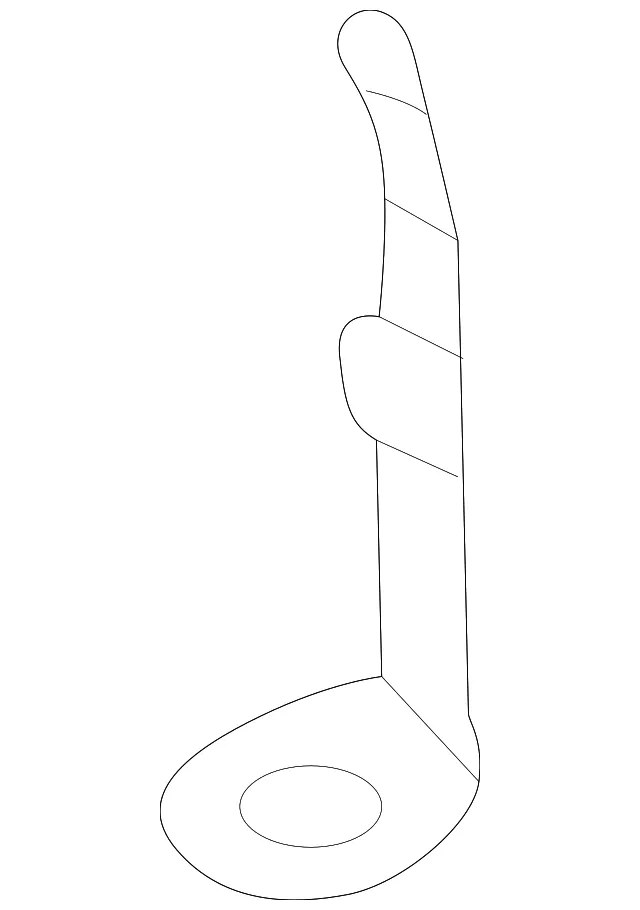Front Fender Stay, Left - Nissan (F3183-5EFMA)