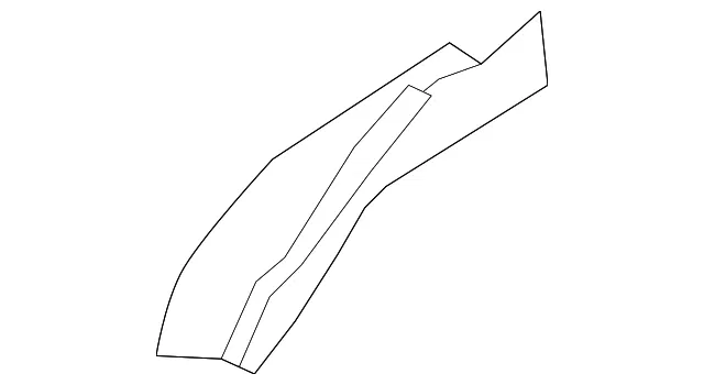 Fender Apron Reinforcement - Driver's Side (LH) - Nissan (F4113-5AAMA)
