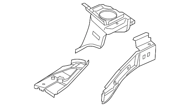 Apron Assembly - Passenger Side (RH) - Nissan (F4120-3NFMA)