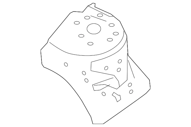 Apron Bracket - Nissan (F4140-5AAMA)
