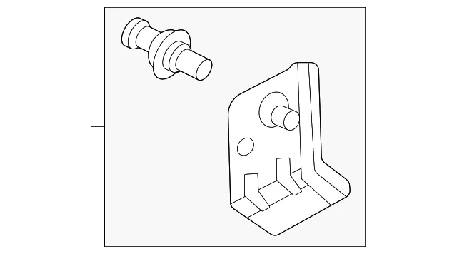 Hood Lift Support Stud - Nissan (F4196-7JA0A)