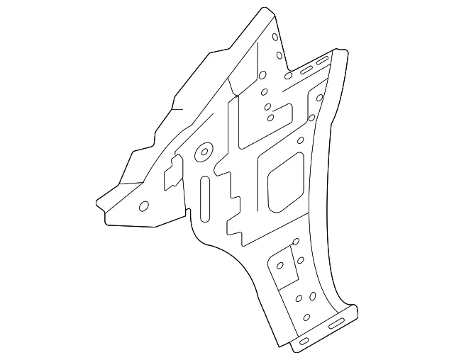 Body A-Pillar - Nissan (F7600-6SAMA)