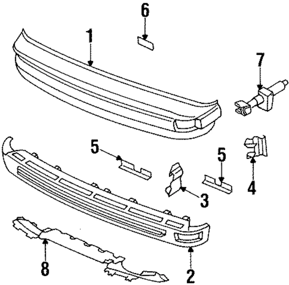 Bumper Frt - MAZDA (FA0150030A)