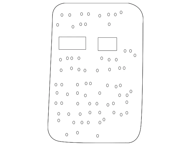 Label Panel - MAZDA (FA1169C31B)