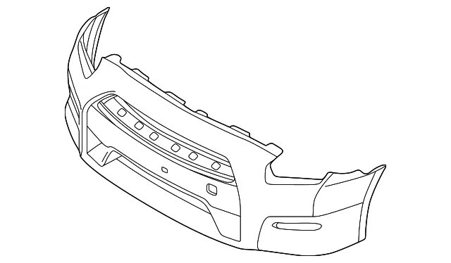 Bumper Cover - Nissan (FBM22-6HW0H)