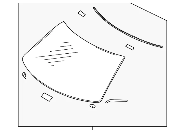 Windshield - Nissan (G2700-6AV1B)